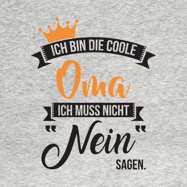 Ich bin die coole oma by nektarinchen